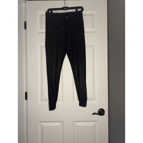 ZYIA Pants - Zyia Everywhere Joggers Black W Gold Zippers Small